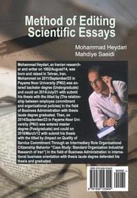 bokomslag Method of Editing Scientific Essays