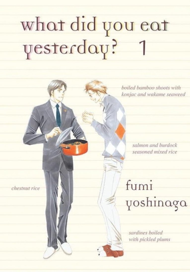 Fumi Yoshinaga - What Did You Eat Yesterday? 1, Häftad