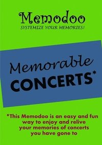 bokomslag Memodoo Memorable Concerts
