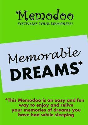 bokomslag Memodoo Memorable Dreams