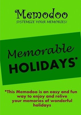 bokomslag Memodoo Memorable Holidays