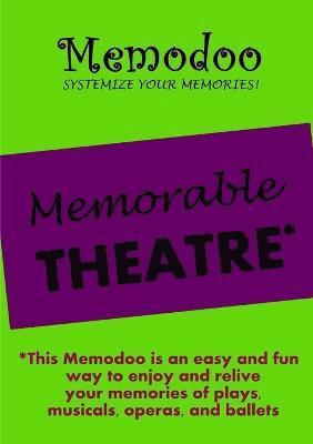 bokomslag Memodoo Memorable Theatre