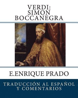 bokomslag Verdi: Simon Boccanegra: Traduccion al Espanol y Comentarios