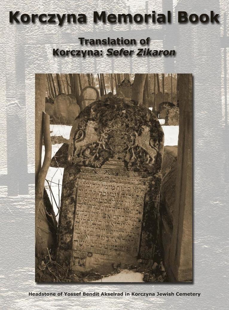 Korczyna Memorial Book - Translation of Korczyna 1