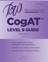 bokomslag CogAT Level 9 (Grade 3) Guide: Book A