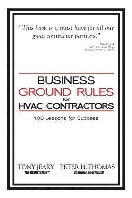 bokomslag Business Ground Rules for HVAC Contractors