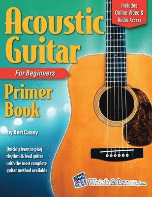 bokomslag Acoustic Guitar Primer Book for Beginners with Online Video and Audio Access