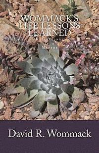 David R. Wommack - Wommack's Life Lessons Learned: Reflections in a Mirror, Häftad