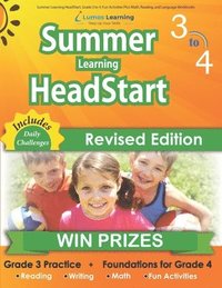 bokomslag Summer Learning HeadStart, Grade 3 to 4