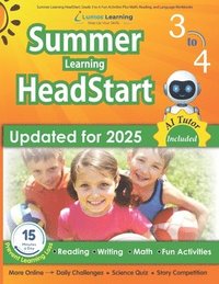 bokomslag Summer Learning HeadStart, Grade 3 to 4