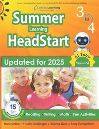 bokomslag Summer Learning HeadStart, Grade 3 to 4