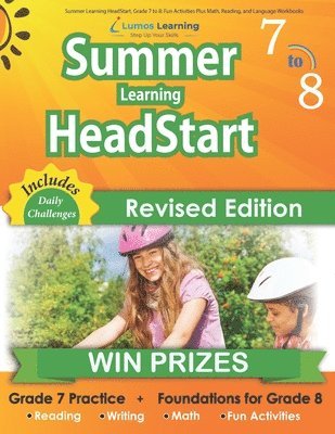 Summer Learning HeadStart, Grade 7 to 8 1