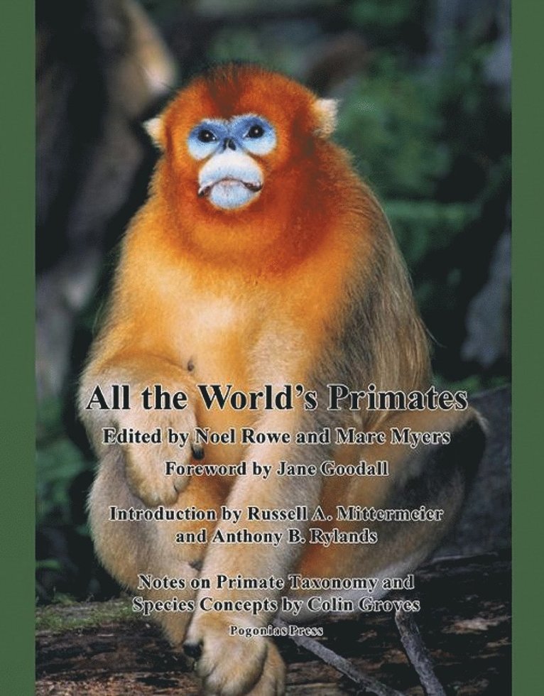 Noel Rowe, Marc Myers - All the World's Primates, Häftad
