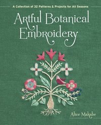 bokomslag Artful Botanical Embroidery