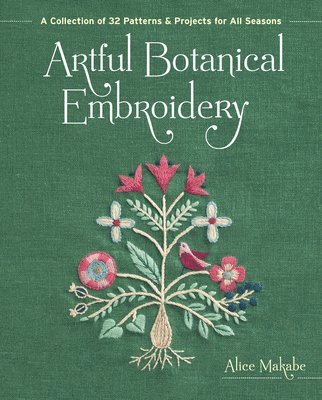 bokomslag Artful Botanical Embroidery