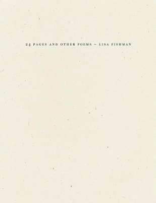 24 Pages and other poems
