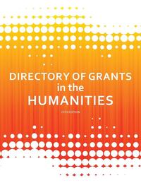 bokomslag Directory of Grants in the Humanities