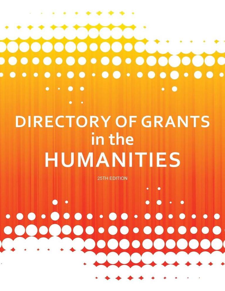 Directory of Grants in the Humanities 1