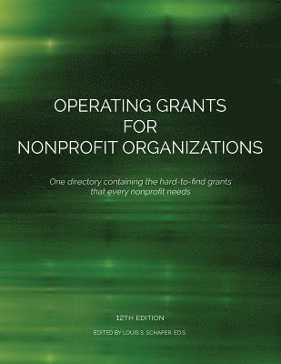 bokomslag Operating Grants for Nonprofit Organizations