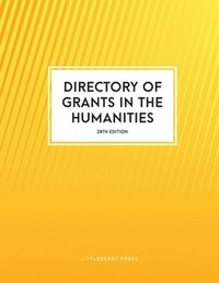 bokomslag Directory of Grants in the Humanities