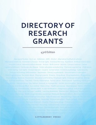 bokomslag Directory of Research Grants