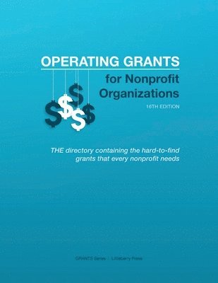 bokomslag Operating Grants for Nonprofit Organizations