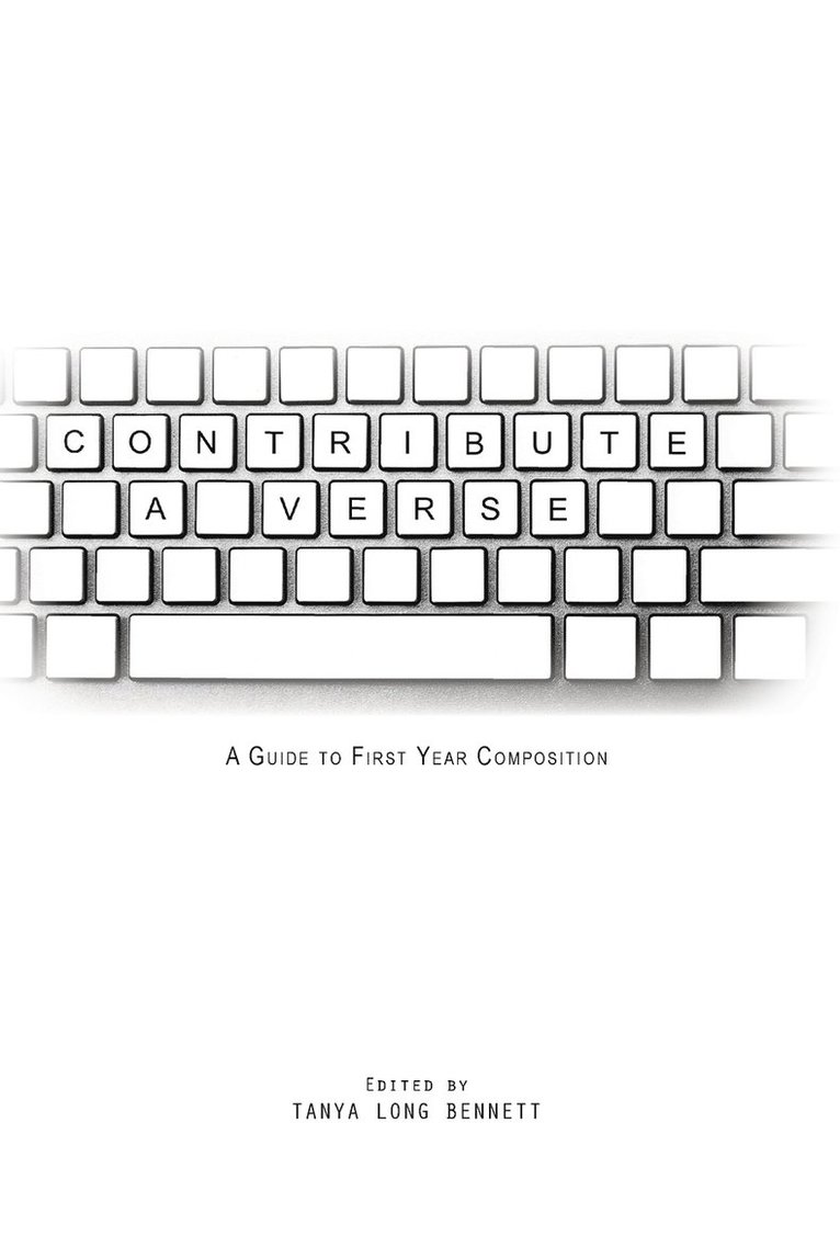 Tanya Long Bennett - Contribute a Verse, Häftad