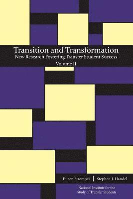 Eileen Strempel, Stephen J Handel - Transition and Transformation, Häftad