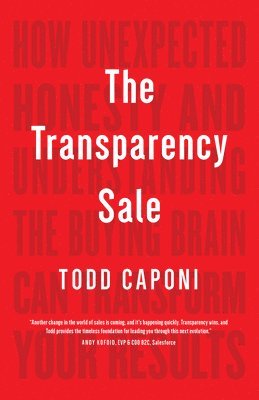 Todd Caponi, Caponi Todd - Transparency Sale, Inbunden