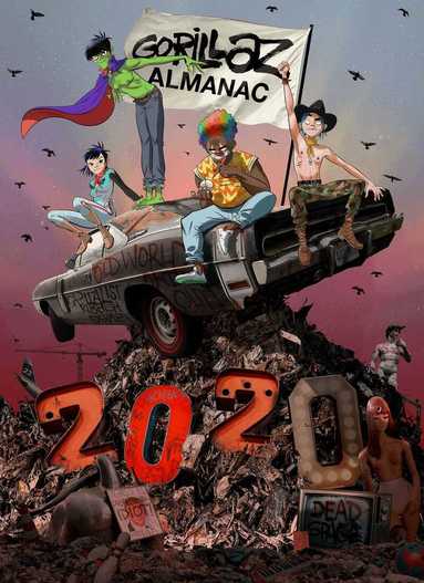 Gorillaz - Gorillaz Almanac, Inbunden