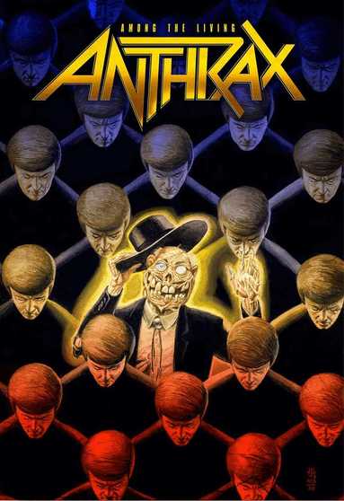 Rob Zombie, Brian Posehn, Corey Taylor, Brian Azzerello, Gerard Way, Mikey Way, Grant Morrison, Scott Ian, Charlie Benante - Anthrax: Among The Living, Häftad