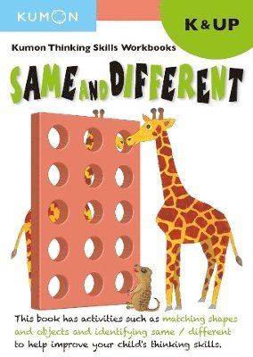 Kumon - Kumon Thinking Skills Workbooks K: Same and Different, Häftad