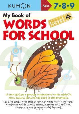 Kumon, Kumon Publishing - My Book of Words for School: Level 4, Häftad