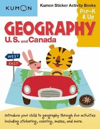 bokomslag Kumon Sticker Activity Books: Geography U.S. and Canada