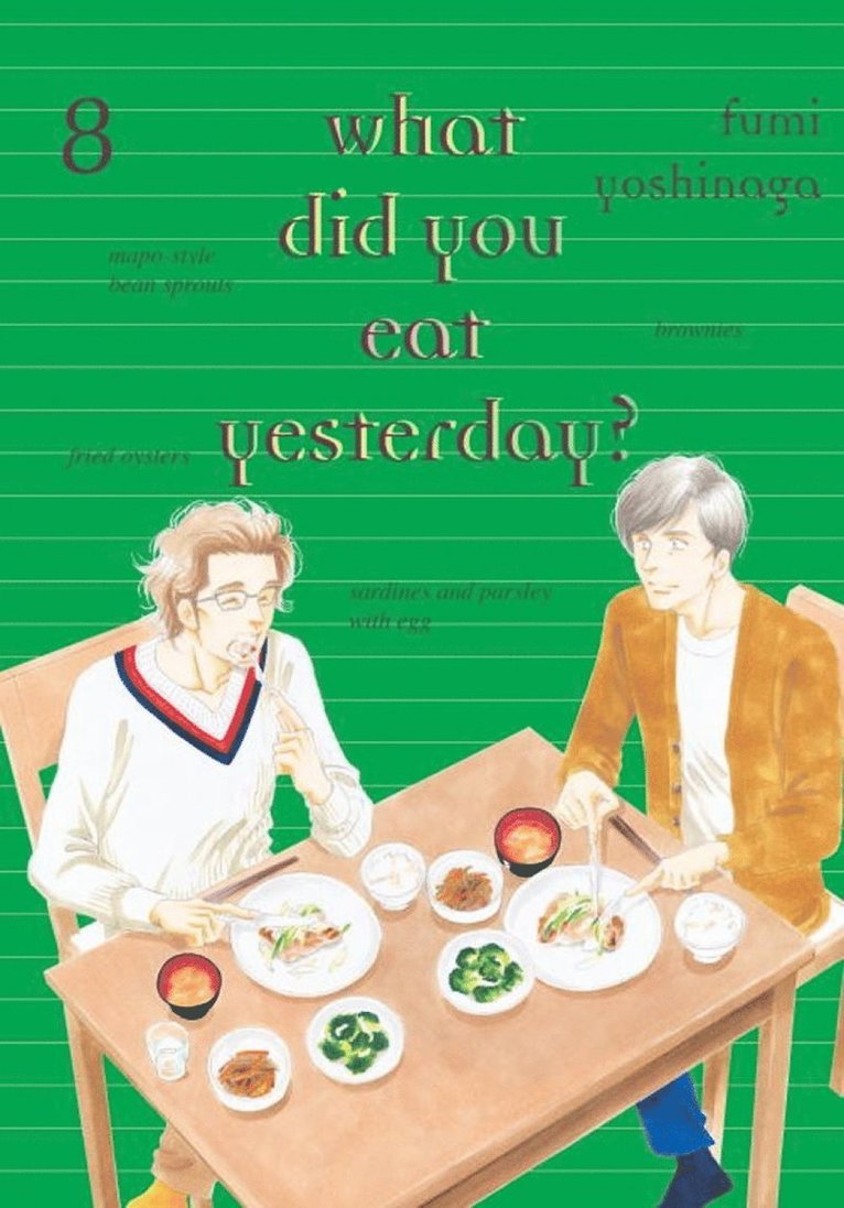 Fumi Yoshinaga - What Did You Eat Yesterday? 8, Häftad