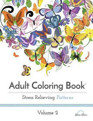 bokomslag Adult Coloring Book: Stress Relieving Patterns, Volume 2