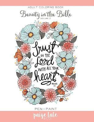 bokomslag Beauty in the Bible, Volume 2: Adult Coloring Book