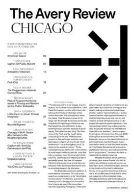 The Avery Review - Avery Review – Chicago, Häftad. Tillgänglighet: Lägg i varukorg