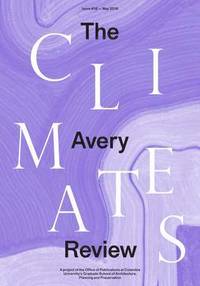 bokomslag The Avery Review: Climates