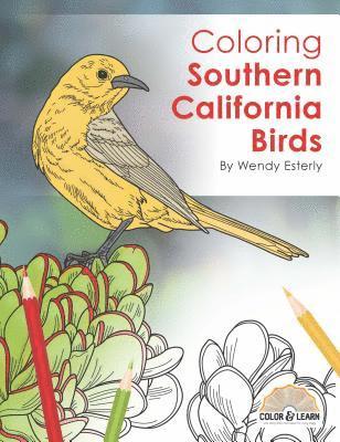 bokomslag Coloring Southern California Birds