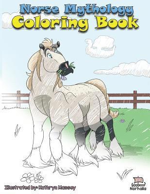 bokomslag Norse Mythology Coloring Book