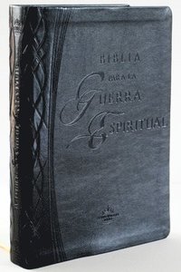 bokomslag Rvr 1960 Biblia Para La Guerra Espiritual Negra Con Índice / Spiritual Warfare Bible, Black Imitation Leather with Index
