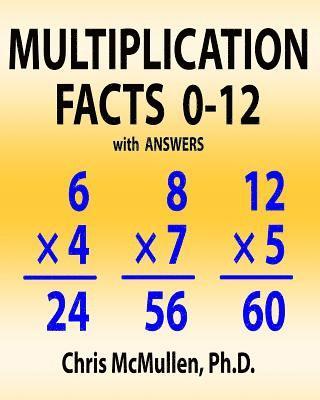 Multiplication Facts 0-12 with Answers 1