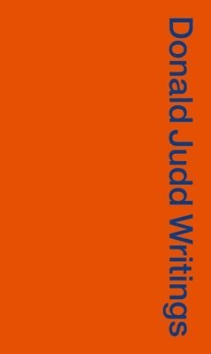 Caitlin Murray, Flavin Judd - Donald Judd Writings, Häftad