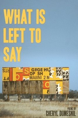 Cheryl Dumesnil - What Is Left To Say, Häftad