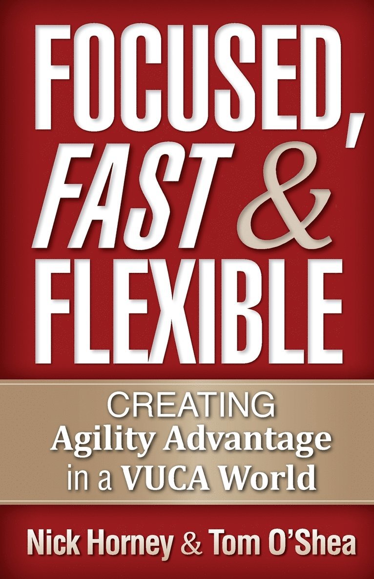 Focused, Fast and Flexible 1