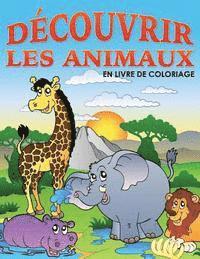 bokomslag Decouvrir Les Animaux En Livre De Coloriage