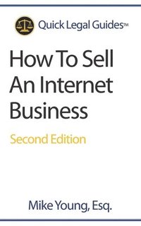 bokomslag How To Sell An Internet Business