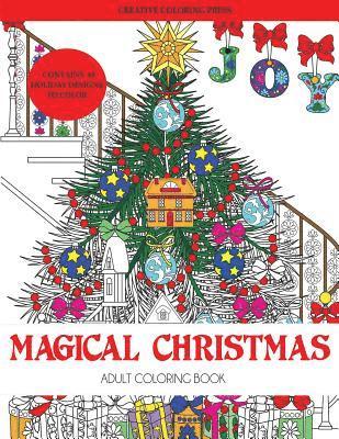 Magical Christmas Adult Coloring Book 1