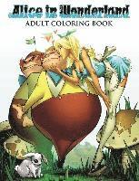 bokomslag Alice in Wonderland Adult Coloring Book
